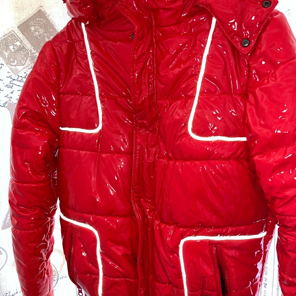 *BRAND NEW* Milano Di Rouge Red Puffer Jacket